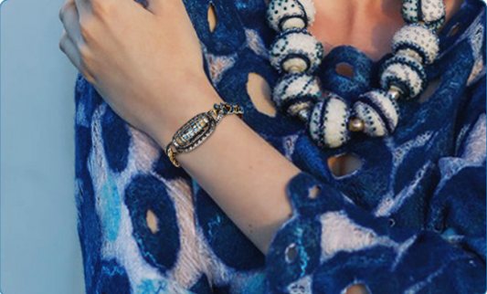 🔥BRACELET DZI À NEUF YEUX ET MANTRA TURQUOISE🔥