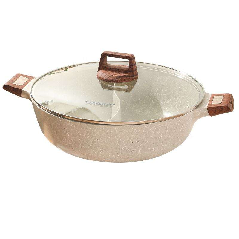 CASSEROLE 2-EN-1 MULTIFONCTION â CUISSON RAPIDE & POLYVALENTE