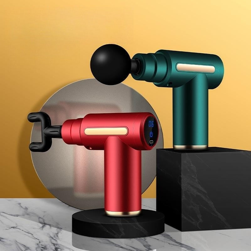 ⚡ PISTOLET DE MASSAGE INTELLIGENT 4-EN-1 – L’ARME SECRÈTE CONTRE LA DOULEUR MUSCULAIRE