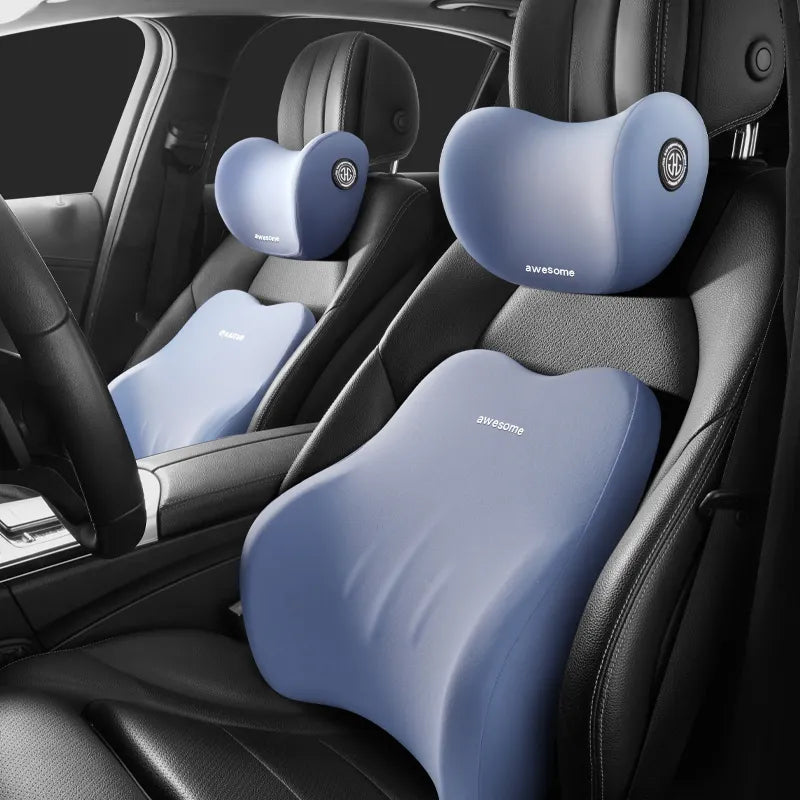 🔥SOLDES DU NOUVEL AN 49% DE REDUCTION 🔥APPUIE-TETE DE VOITURE ET COUSSINS DE SOUTIEN LOMBAIRES ERGONOMIQUES