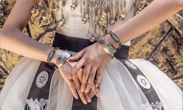 🔥BRACELET DZI À NEUF YEUX ET MANTRA TURQUOISE🔥