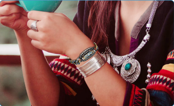 🔥BRACELET DZI À NEUF YEUX ET MANTRA TURQUOISE🔥